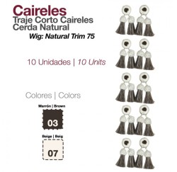 2100846  Caireles- Natural Tassels
