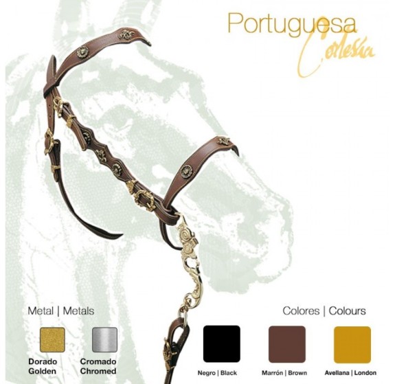 2101903 Deluxe Cortesia Portuguese bridle