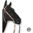 SF03 Soft Feel Western Ear Bridle (without reins) 