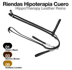 210936 Hypotherapy leather reins